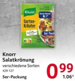 Selgros Knorr Salatkrönung Angebot
