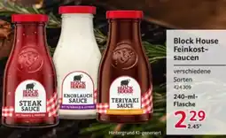 Selgros Block House Feinkost-saucen Angebot