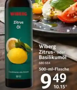 Selgros Wiberg Zitrus- oder Basilikumöl Angebot