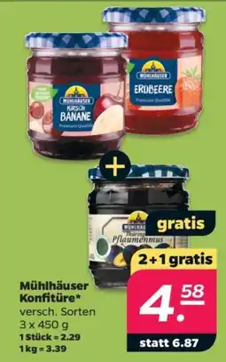 Netto Mühlhäuser Konfitüre Angebot