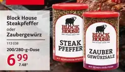 Selgros Block House Steakpfeffer Angebot