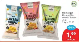 Budni Heimatgut Linsen Chips Angebot