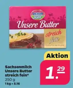 Netto Sachsenmilch Unsere Butter streich fein Angebot