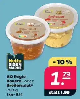 Netto GO Regio Bauern- oder Broilersalat Angebot