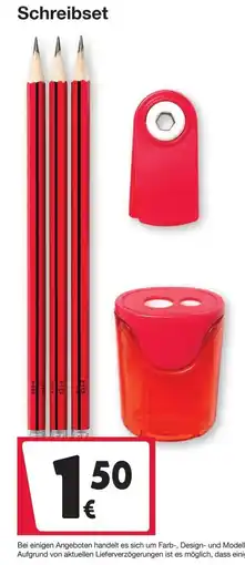 Woolworth Schreibset Angebot