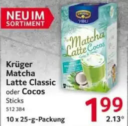 Selgros Krüger Matcha Latte Classic Angebot