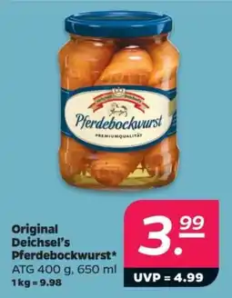 Netto Original Deichsel's Pferdebockwurst Angebot