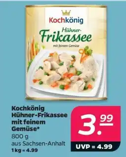 Netto Kochkönig Hühner-Frikasse mit feinem Gemüse Angebot