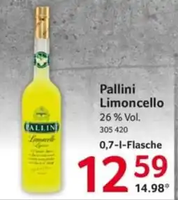 Selgros Pallini Limoncello Angebot