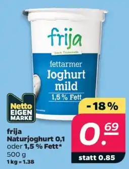 Netto frija Joghurt mild Angebot