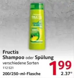 Selgros Fructis Shampoo oder Spülung Angebot