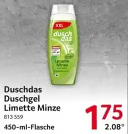 Selgros Duschdas Duschgel Limette Minze Angebot