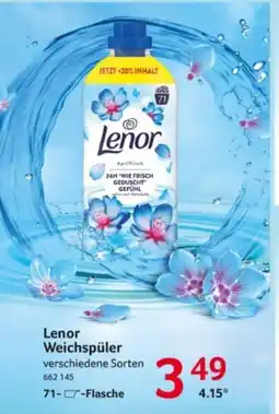 Selgros Lenor Weichspüler Angebot