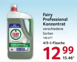 Selgros Fairy Professional Konzentrat Angebot