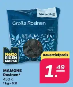 Netto MAMONE Rosinen Angebot
