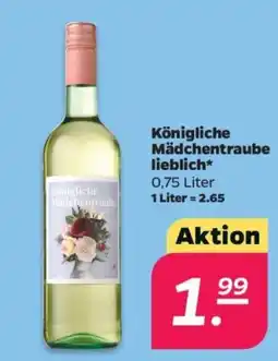 Netto Königliche Mädchentraube lieblich* Angebot