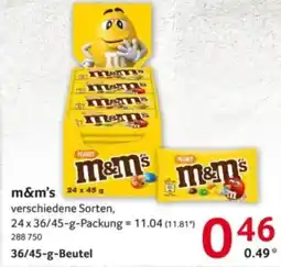 Selgros m&m's Angebot