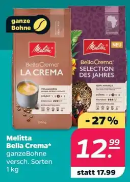 Netto Melitta Bella Crema* ganzeBohne Angebot