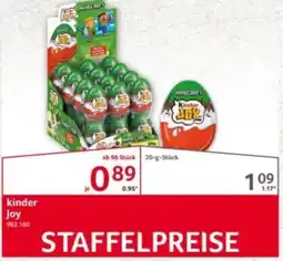 Selgros Kinder Joy Angebot