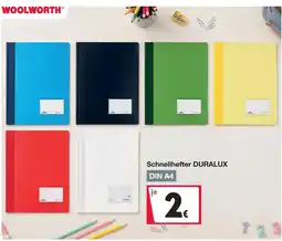 Woolworth Schnellhefter DURALUX Angebot