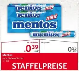 Selgros Mentos Angebot