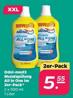 Netto Odol-med3 Mundspülung All in One Angebot