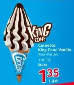Selgros Cornetto King Cone Vanilla Angebot