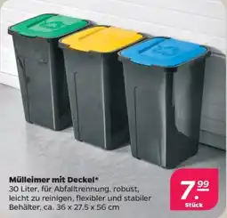 Netto Mülleimer mit Deckel* Angebot