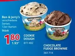 Selgros Ben & Jerry's verschiedene Sorten Angebot