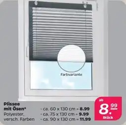 Netto Plissee mit Ösen* Angebot