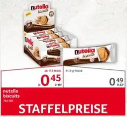 Selgros nutella biscuits Angebot