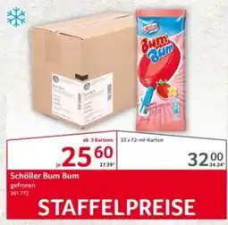Selgros Schöller Bum Bum Angebot