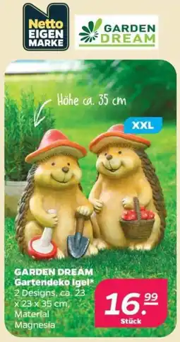 Netto GARDEN DREAM Gartendeko Igel* Angebot