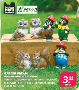 Netto GARDEN DREAM Gartendekoration Tiere* Angebot
