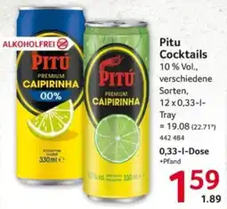 Selgros Pitu Premium Caipirinha Angebot