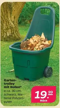 Netto Garten-trolley mit Rollen* Angebot