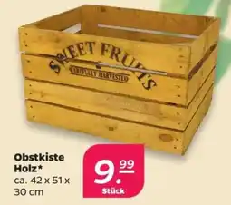 Netto Obstkiste Holz* Angebot