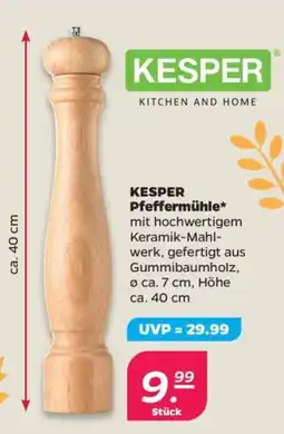 Netto KESPER Pfeffermühle Angebot