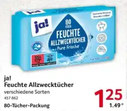 Selgros ja! Feuchte Allzwecktücher Angebot
