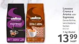 Selgros Lavazza Crema e Aroma oder Espresso Angebot