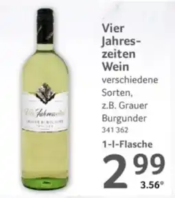 Selgros Vier Jahreszeiten Grauer Burgunder Angebot