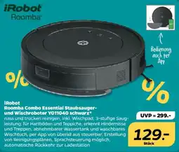 Netto iRobot Roomba Combo Essential Staubsauger- und Wischroboter Y011040 schwarz Angebot