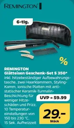 Netto REMINGTON Glätteisen Geschenk-Set S 350 Angebot