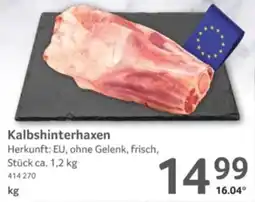 Selgros Kalbshinterhaxen Angebot