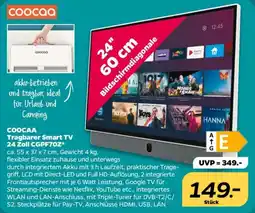 Netto COOCOOA Tragbarer Smart TV 24 Zoll CGPF70Z Angebot