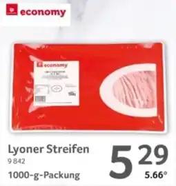 Selgros economy Lyoner Streifen Angebot