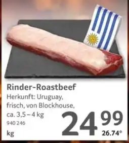 Selgros Rinder-Roastbeef von Blockhouse Angebot