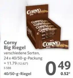 Selgros Corny Big Riegel Angebot