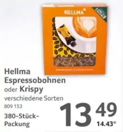 Selgros Hellma Espressobohnen Angebot