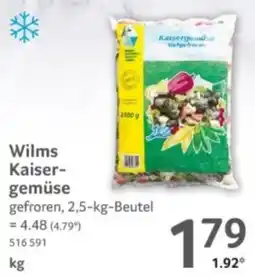 Selgros Wilms Kaiser-gemüse Angebot